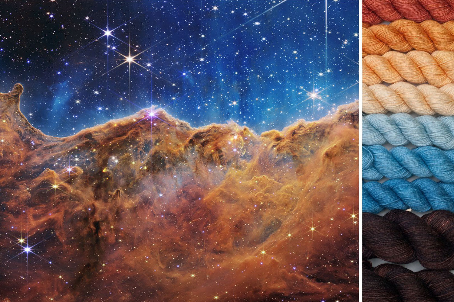 Carina Nebula: ensemble pour Cosmic Connections MKAL