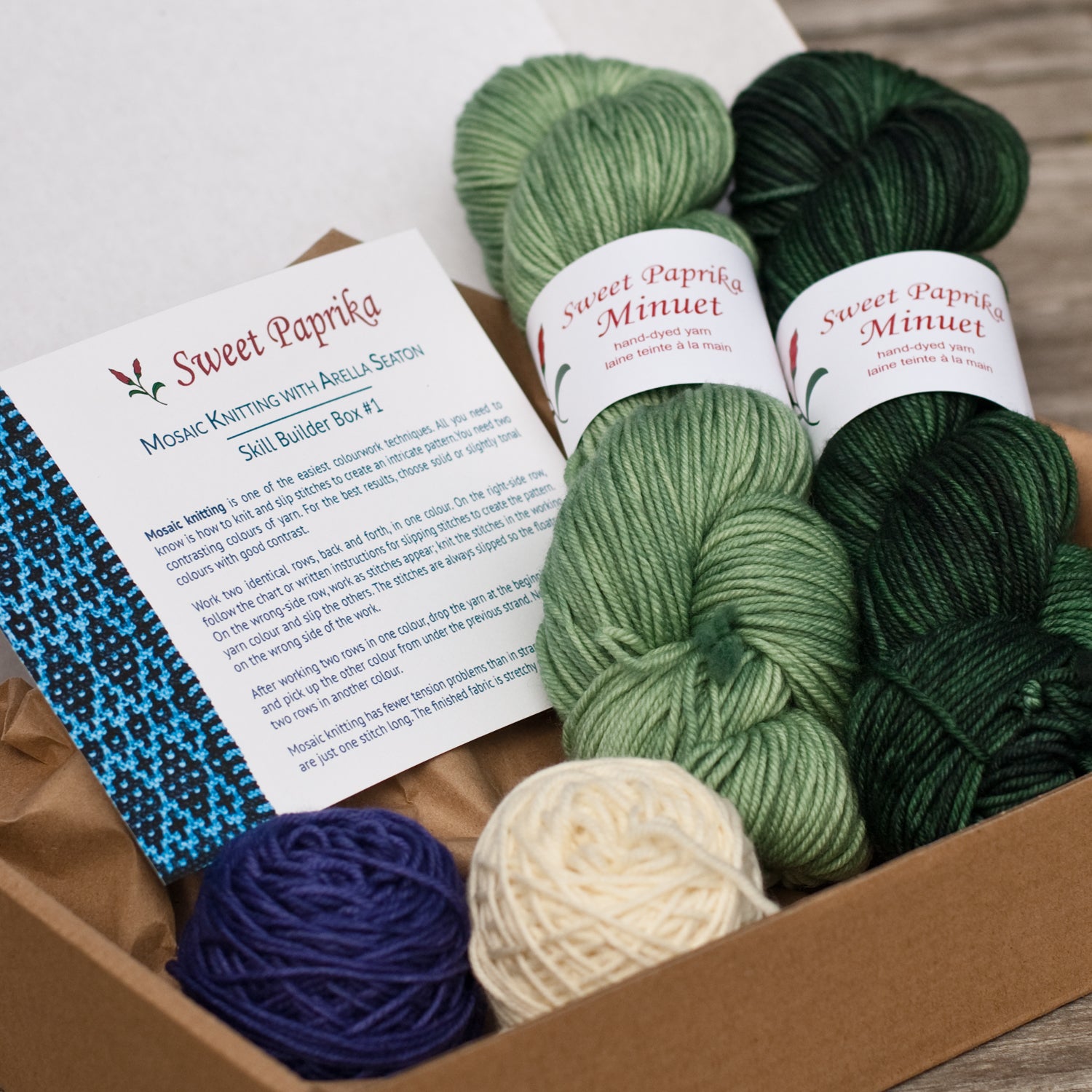 Club de laine: Boîte Skill Builder