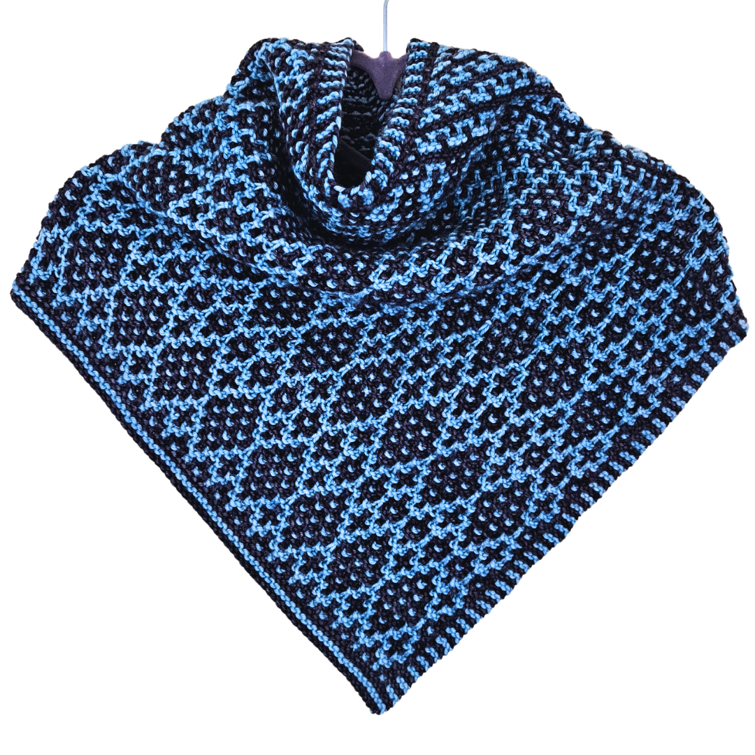 Boîte à tricot mosaïque