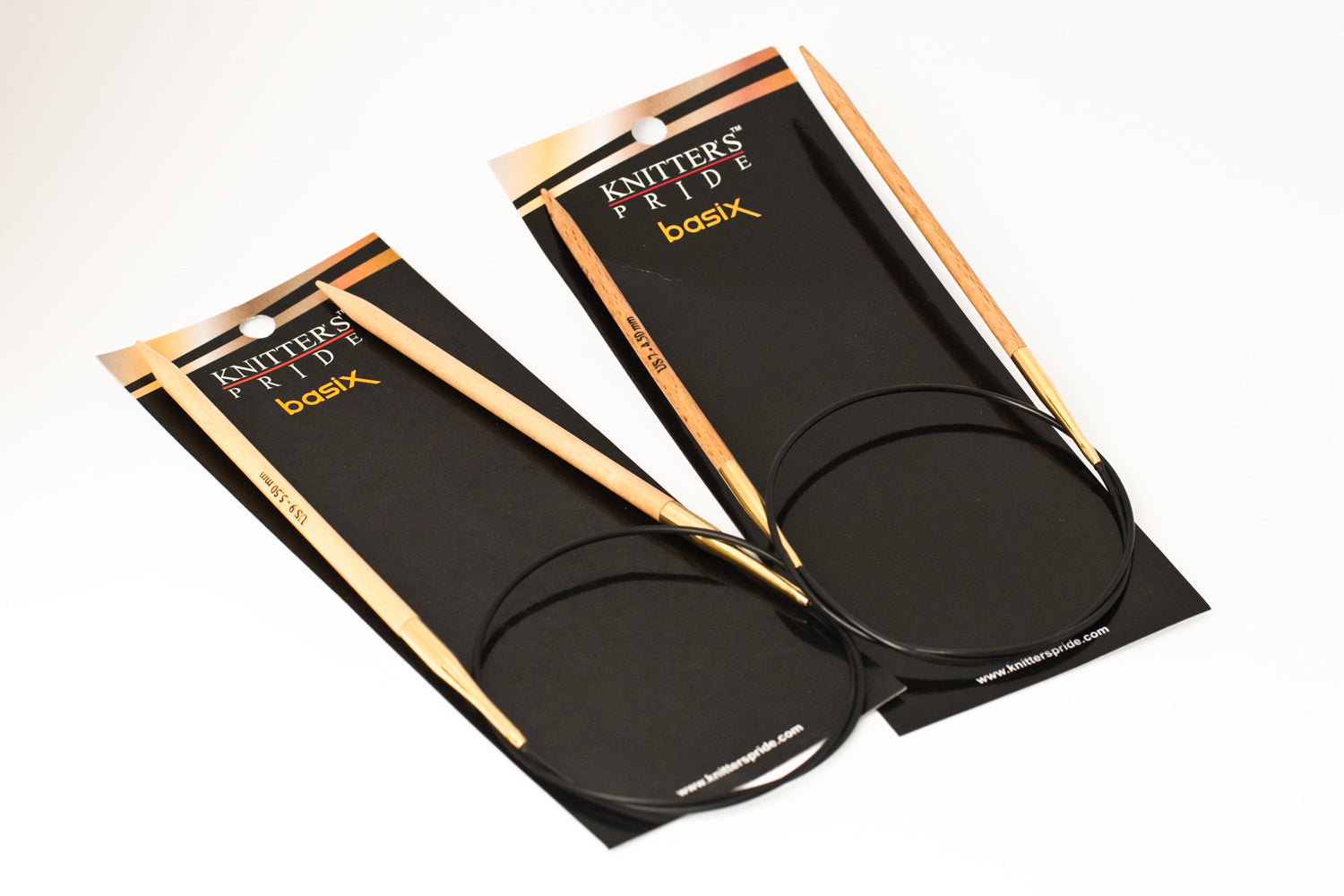 24" (60cm) Basix Birch circular wooden needles