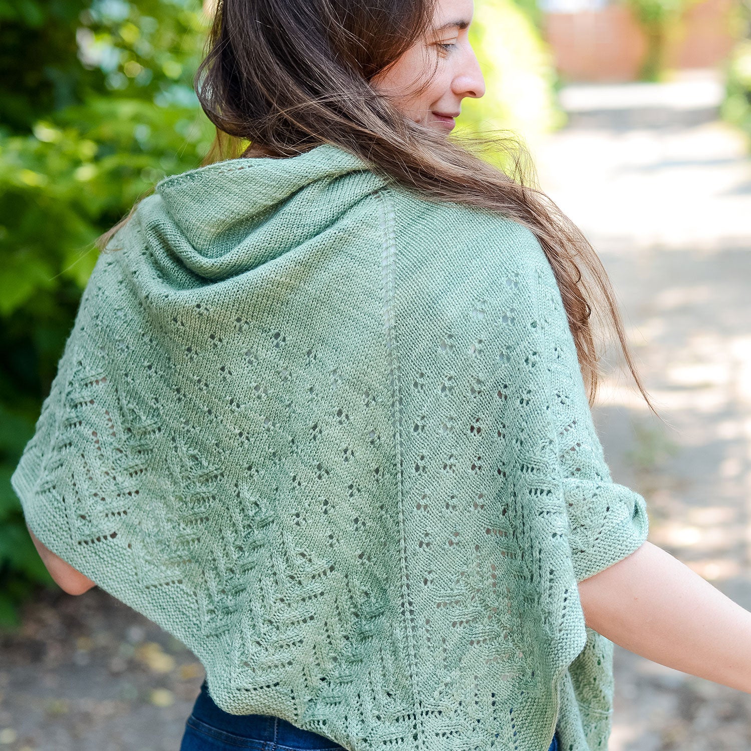 Boîte à tricot en dentelle