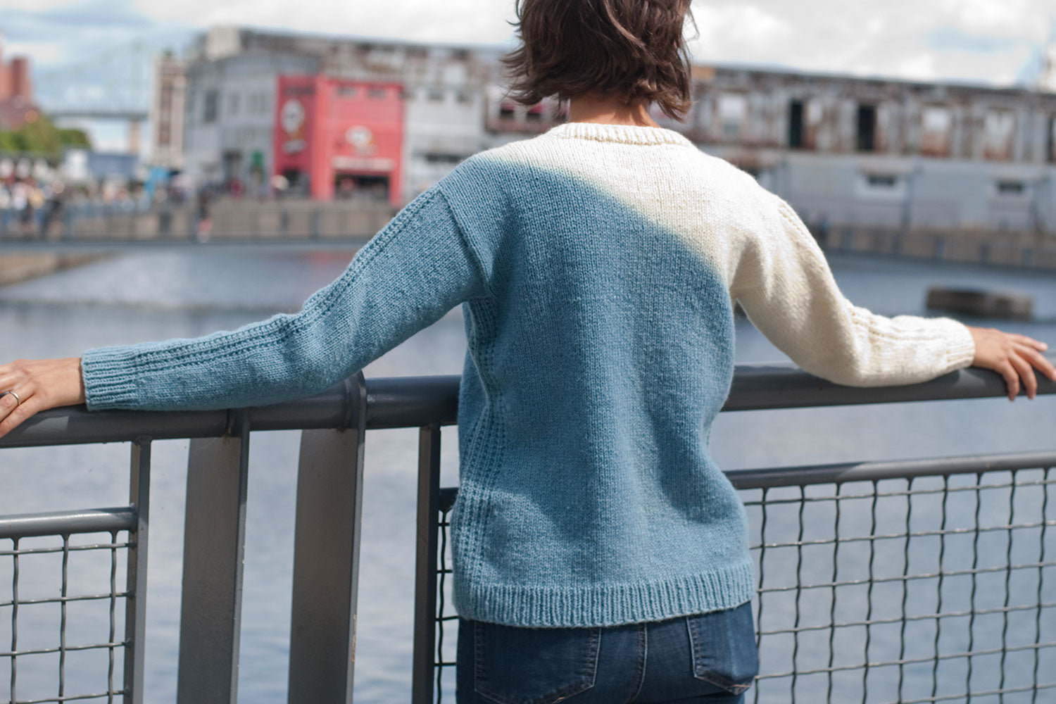 Mer Bleue sweater kit