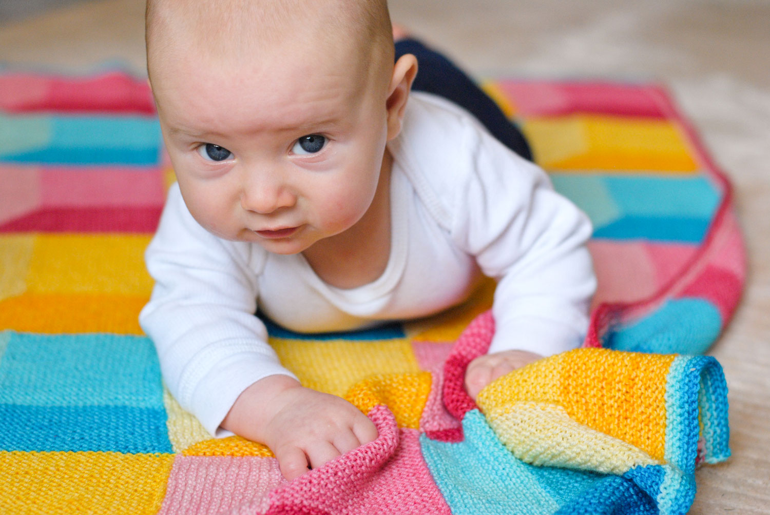 Attic Windows Baby Blanket Kit