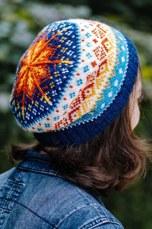 な*い様 sol Hand-knitted Border Hat Multi good-morning-starshine-hat-