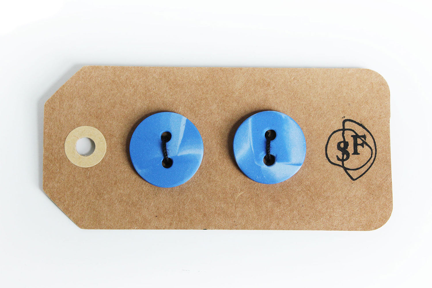 Handmade Marbled Porcelain Buttons