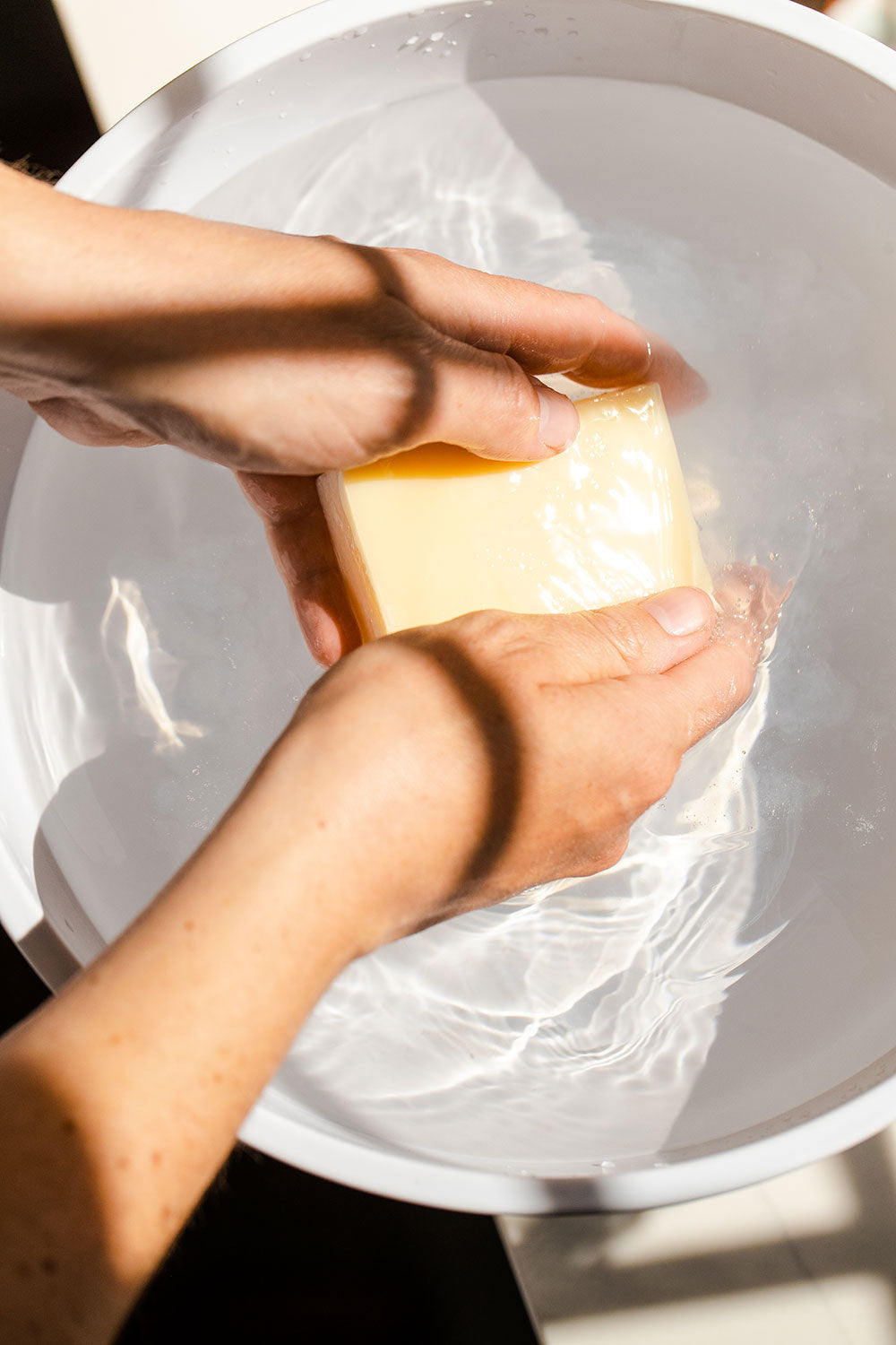 Organic bar soap for delicates