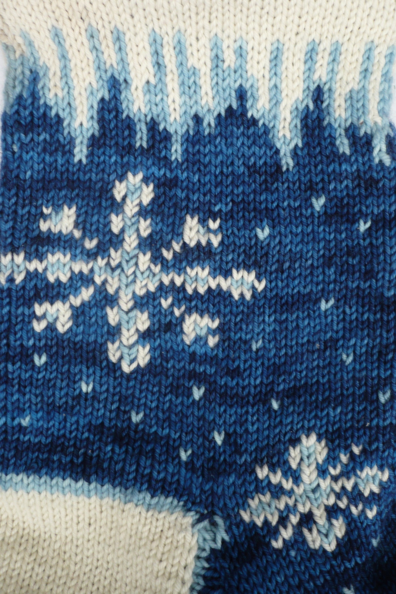 Icicle Christmas Stocking