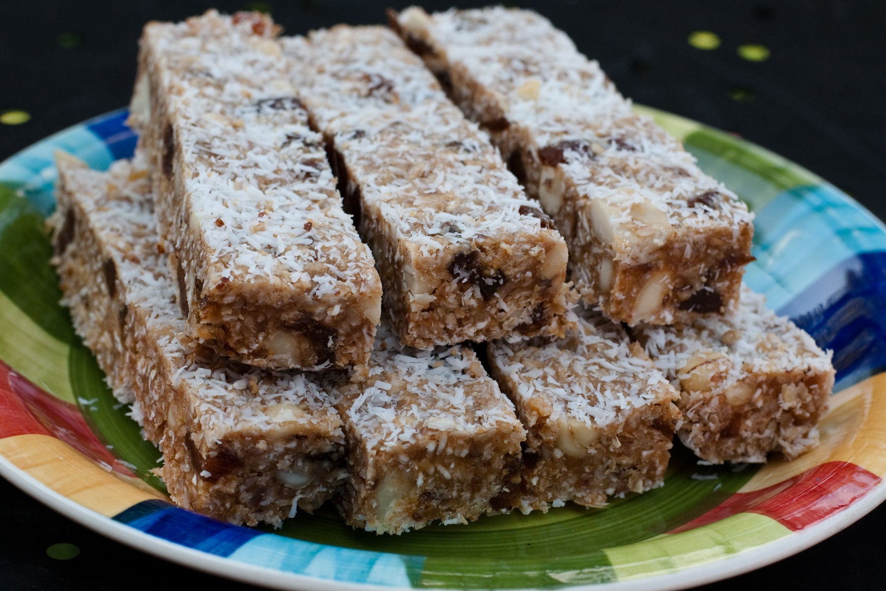 High-protein low-sugar energy bars