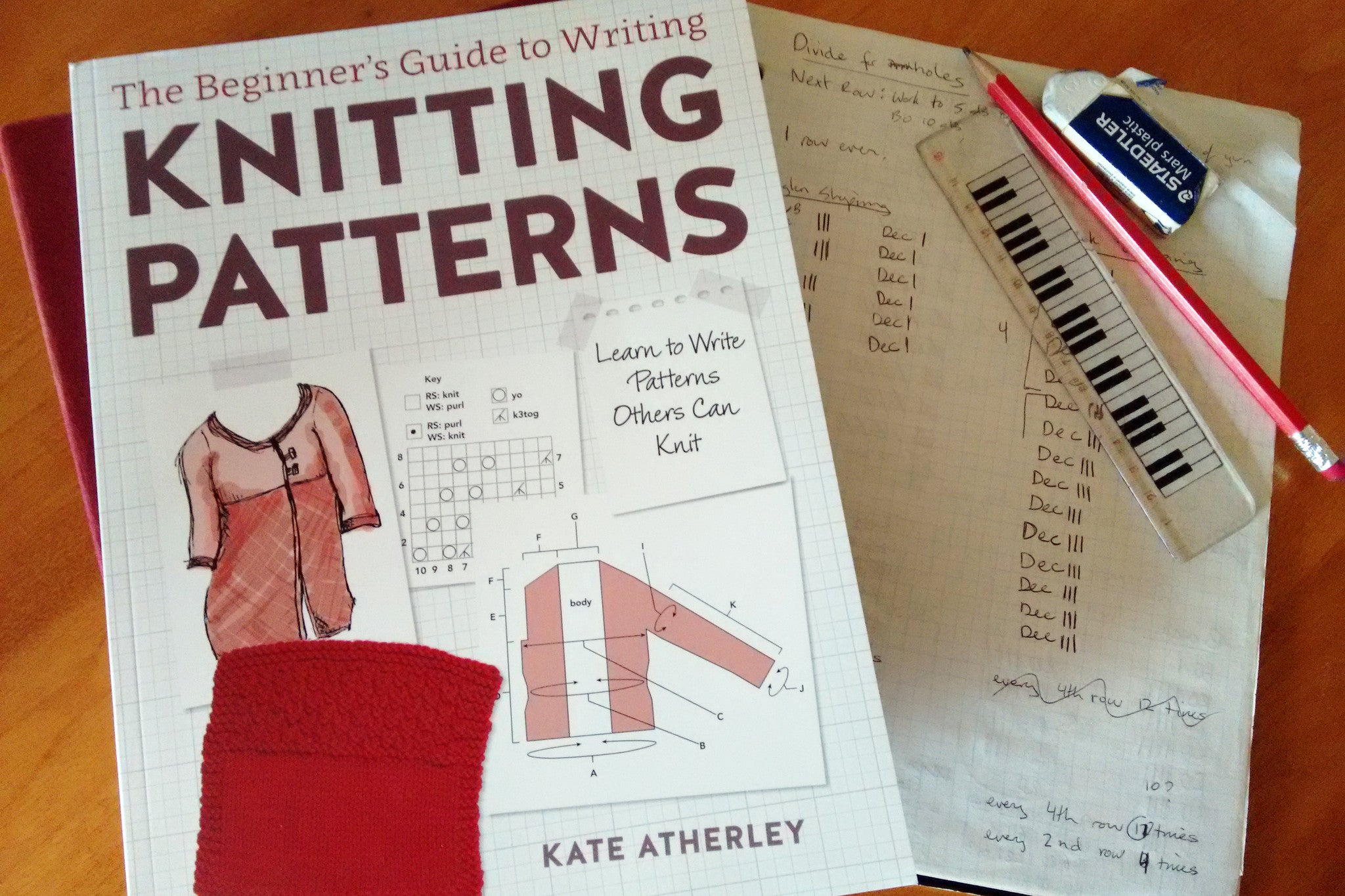 Book review: The Beginner's Guide to Writing Knitting Patterns