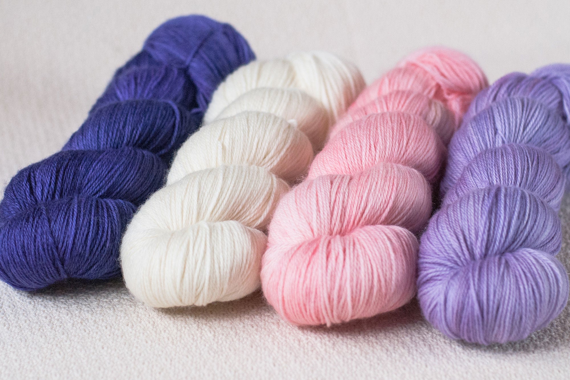 "Phoebe" yarn set for Believe: an MKAL the Lasso Way