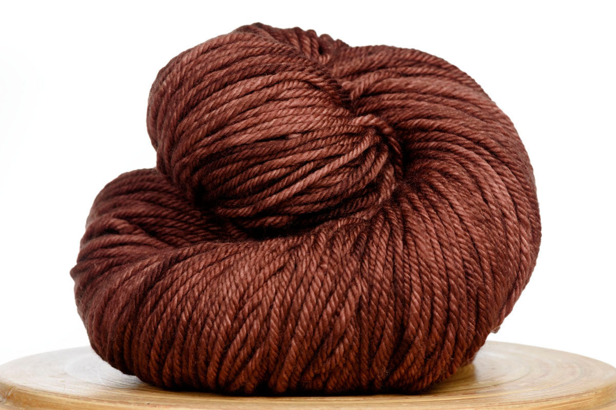 Andante hand-dyed worsted weight merino in Hot Cocoa