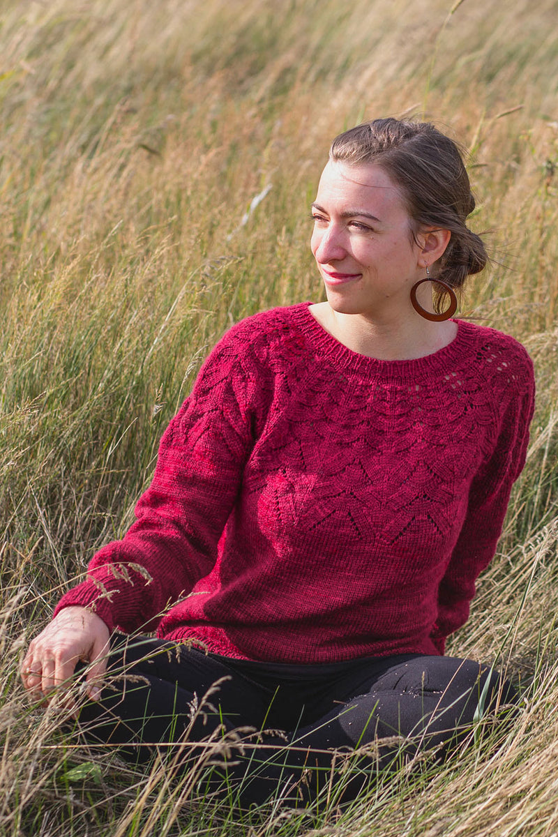 Arborescent sweater kits - Sweet Paprika