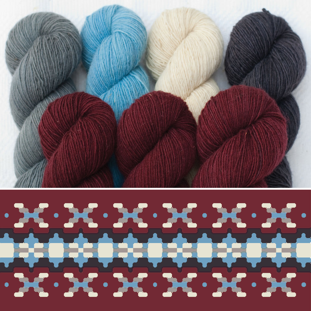 Corner Brook knitting kits Sweet Paprika Designs