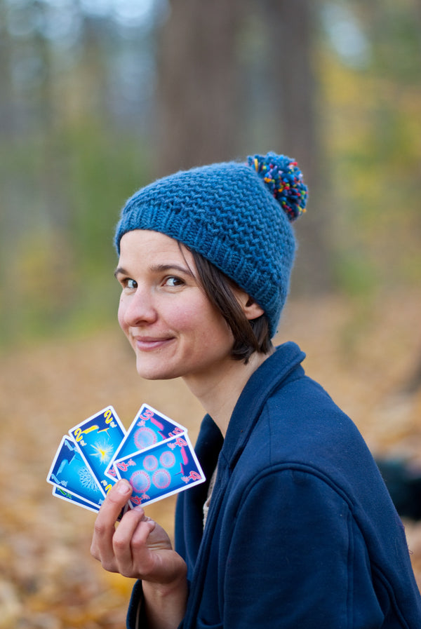 Hanabi hat knitting pattern - Sweet Paprika
