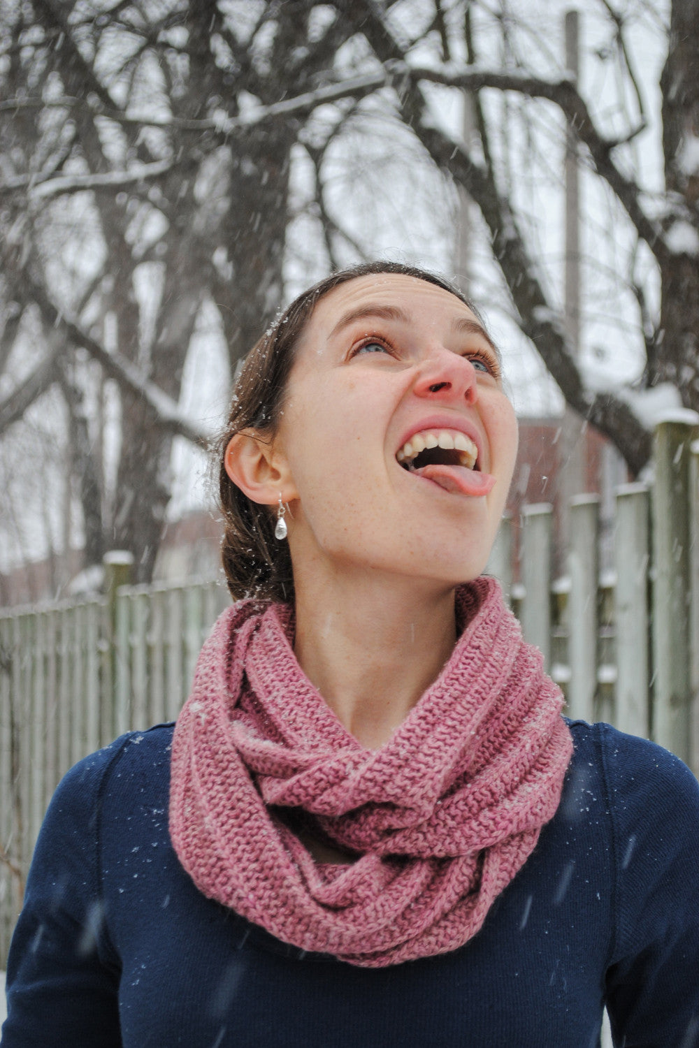 Knitting is my Yoga cowl knitting pattern