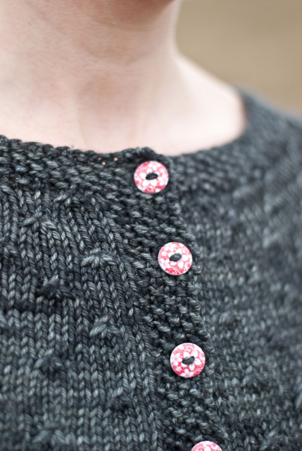 Little Knots for Grown-ups button detail