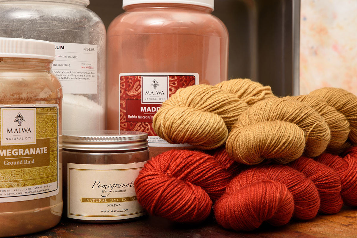 Yarn Dyeing Classes Sweet Paprika Designs