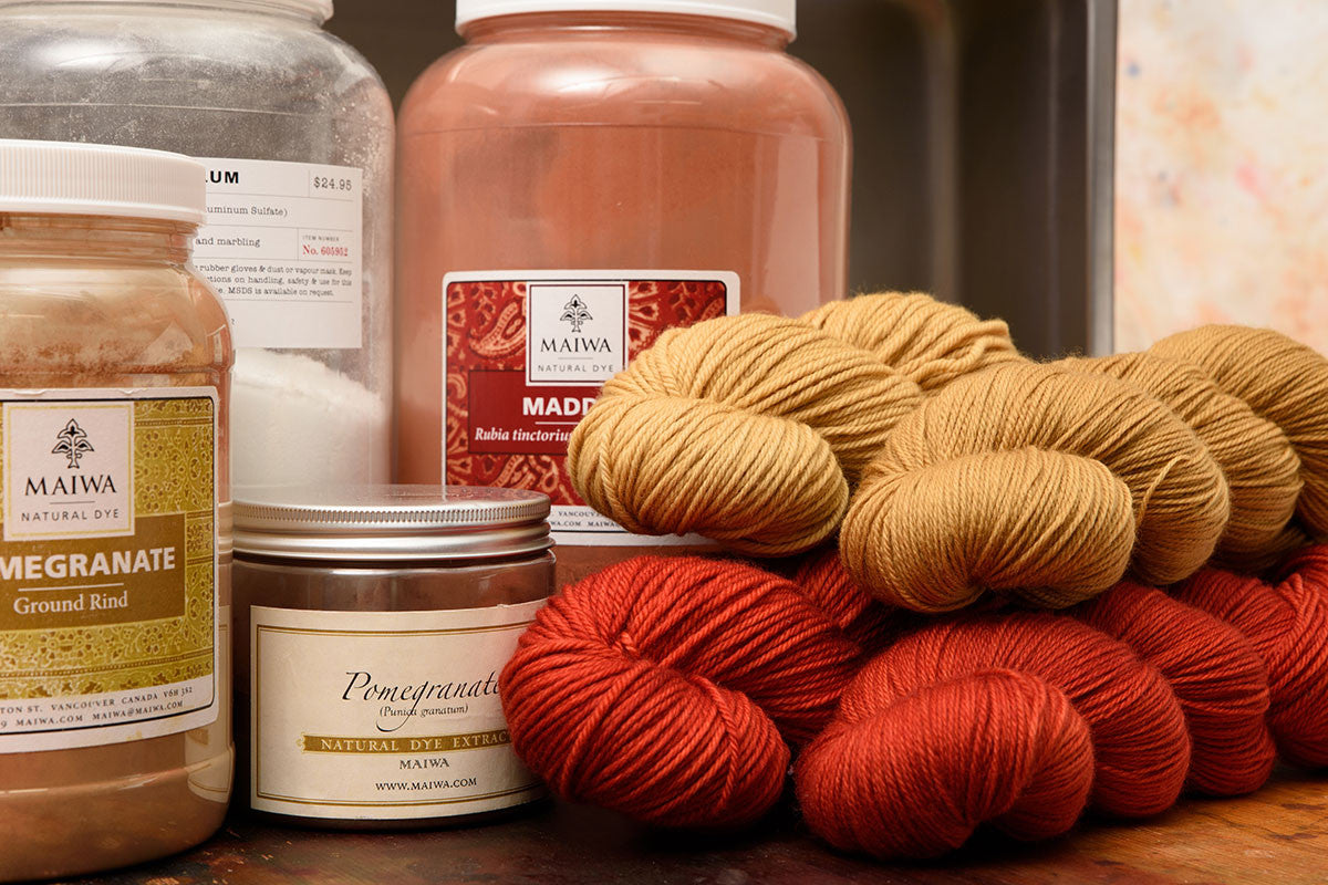 Natural Dyeing Workshop Montreal - Sweet Paprika Designs