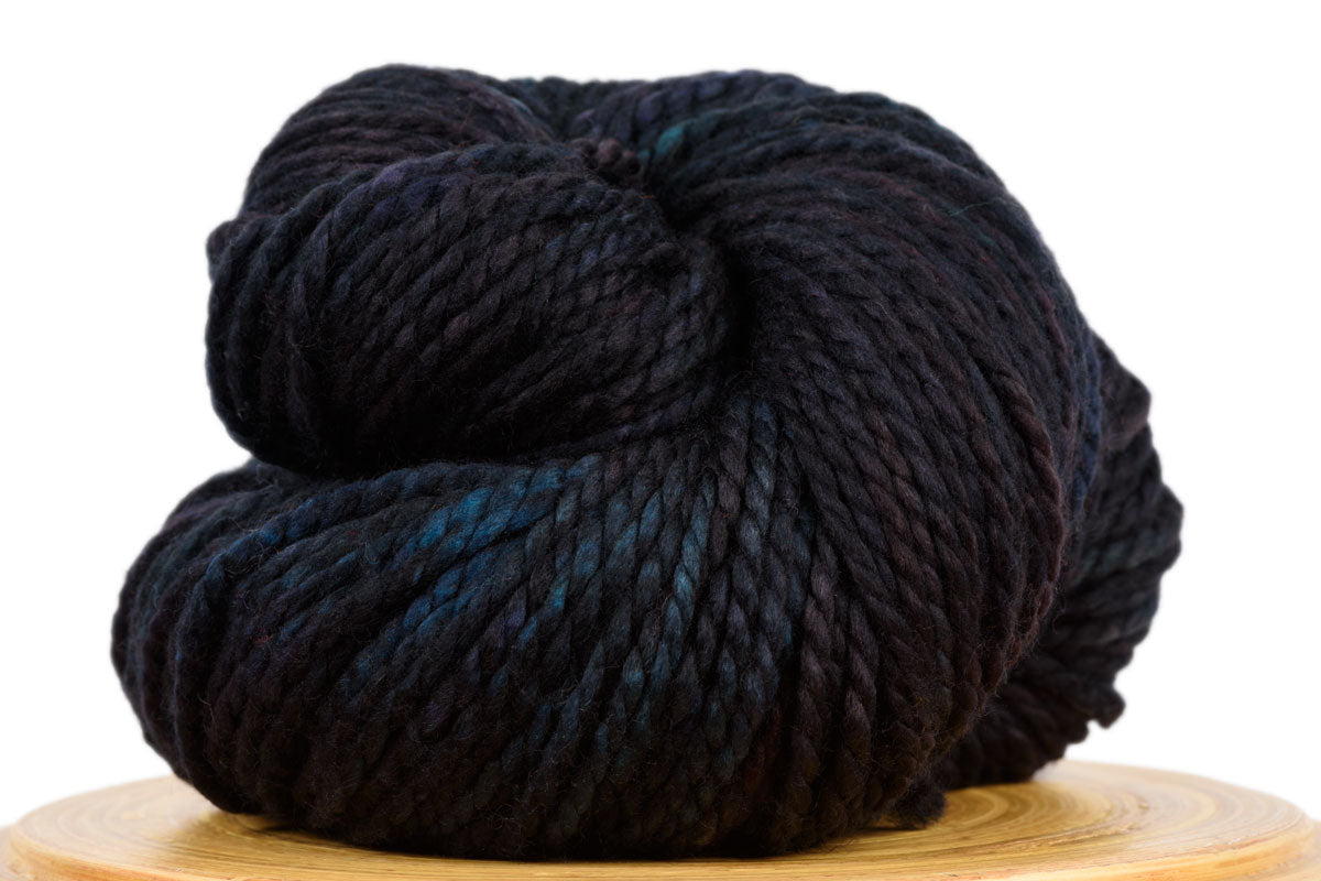 Presto bulky weight hand-dyed merino yarn in Midnight Special