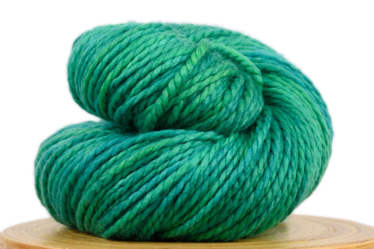 Presto bulky weight hand-dyed merino yarn in Sea Breeze