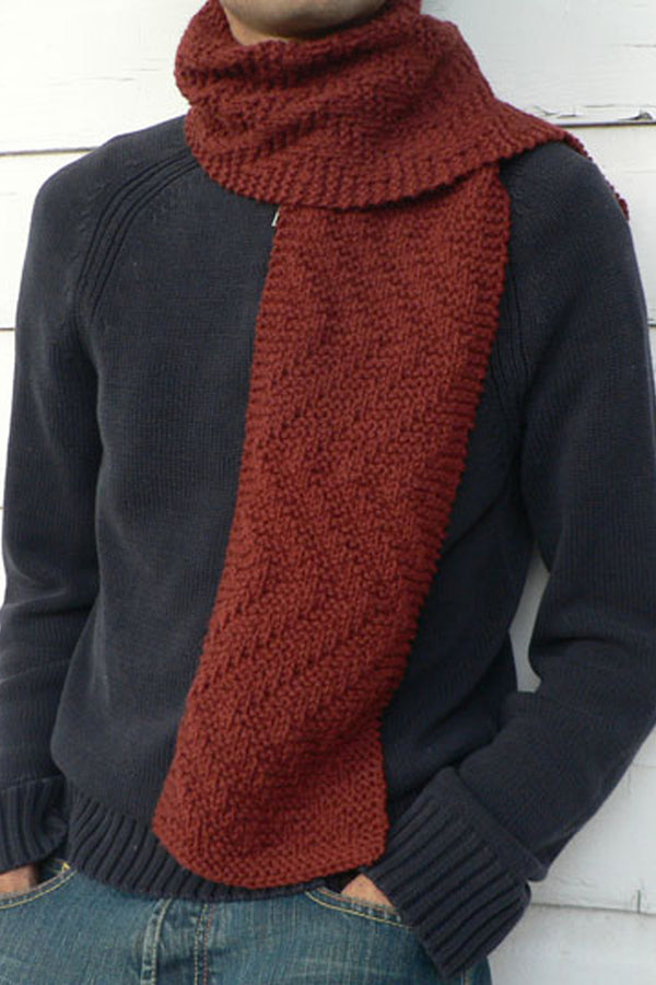 Rambler's Scarf knitting pattern - Sweet Paprika Designs