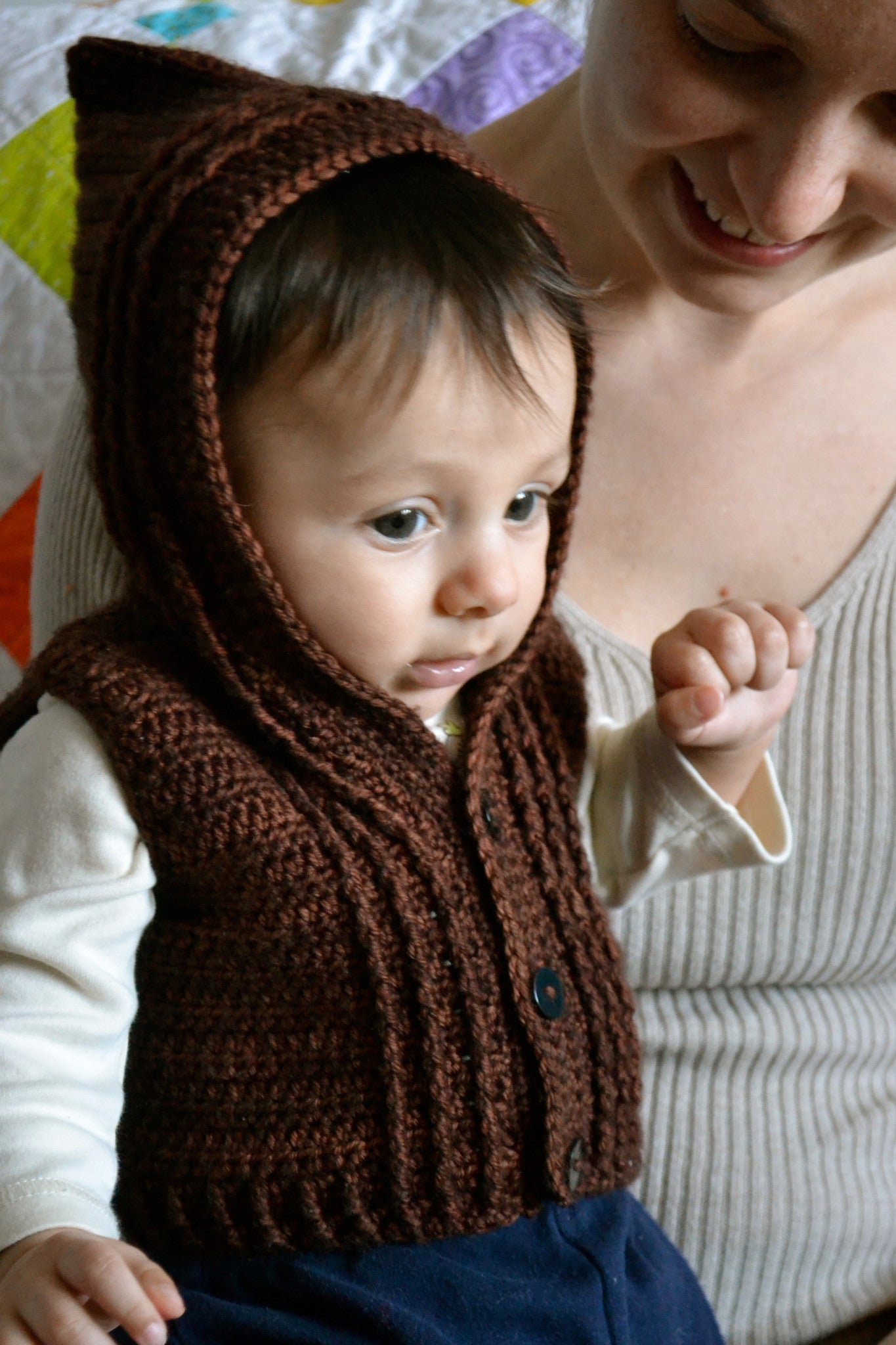 Tenzing Vest crochet pattern - Sweet Paprika Designs